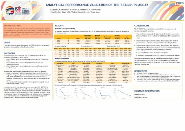 Poster_T-TAS01_ISTH2020_analytical_performance_validation_PL_ASSAY_Protect_Eng