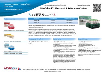 Cryocheck™ Abnormal 1 Reference Control
