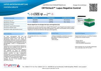 CRYOcheck™ Lupus Negative Control