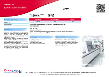 Product sheet DAPA
