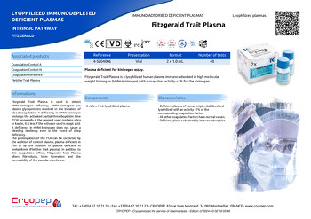 Product sheet Fitzgerald Trait Plasma