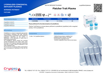 Product sheet Fletcher Trait Plasma