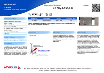 Product sheet HD Chip T-TAS® 01