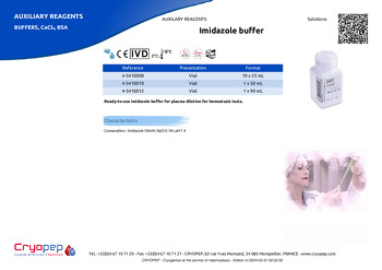 Product sheet Imidazole buffer