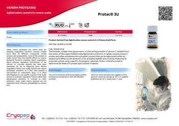 Product sheet Protac® 3U