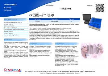 Product sheet T-TAS® 01 