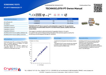 Product sheet TECHNOCLOT® PT Owren Manual 