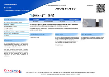 Fiche produit AR Chip T-TAS® 01