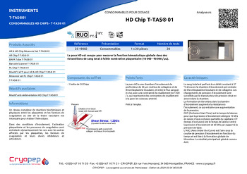 Fiche produit HD Chip T-TAS® 01