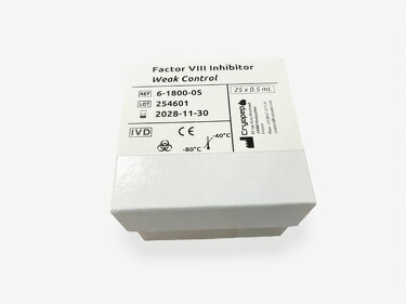 Factor VIII Inhibitor Plasma Weak Control