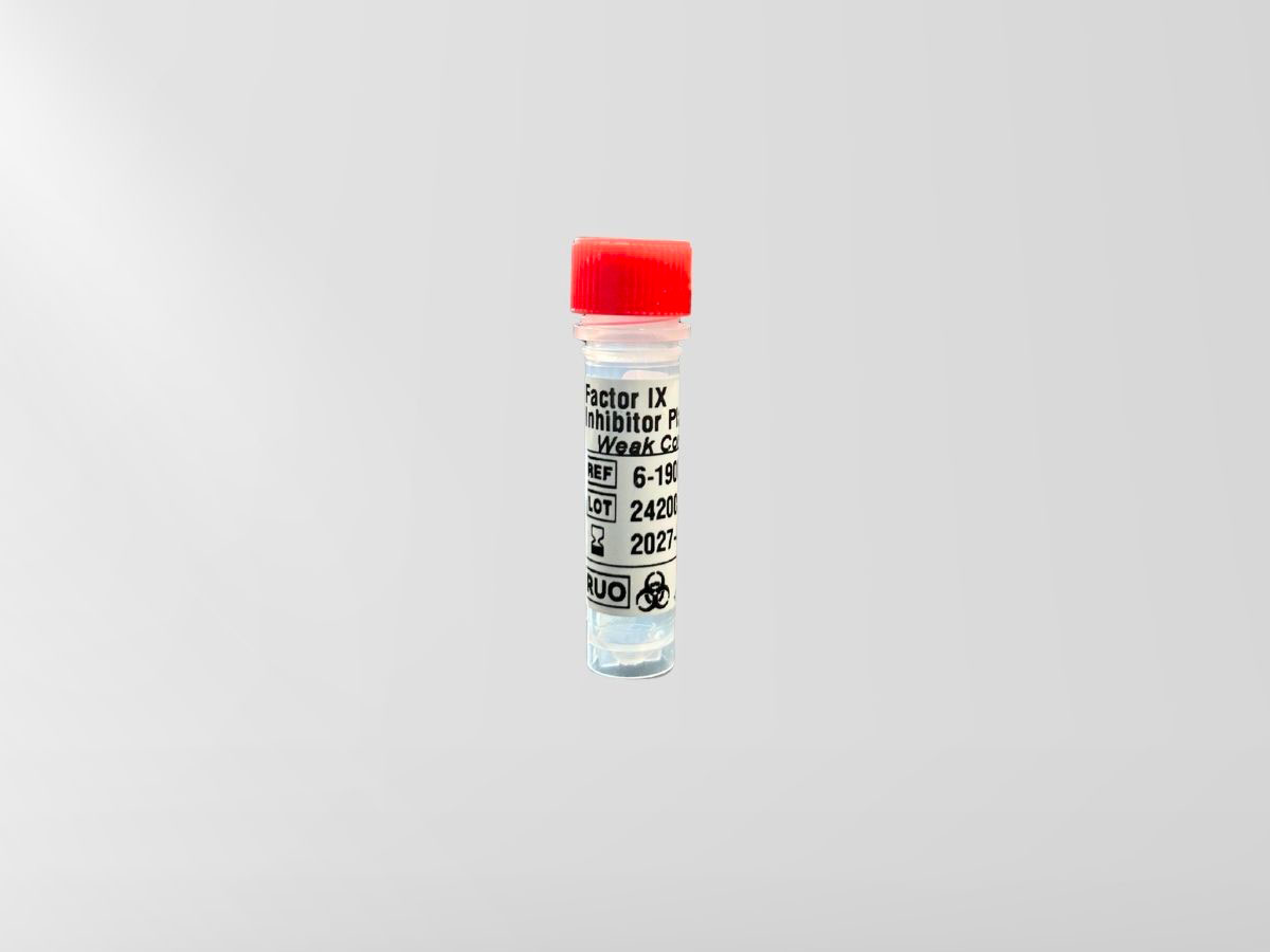 Factor IX Inhibitor Plasma Weak Control