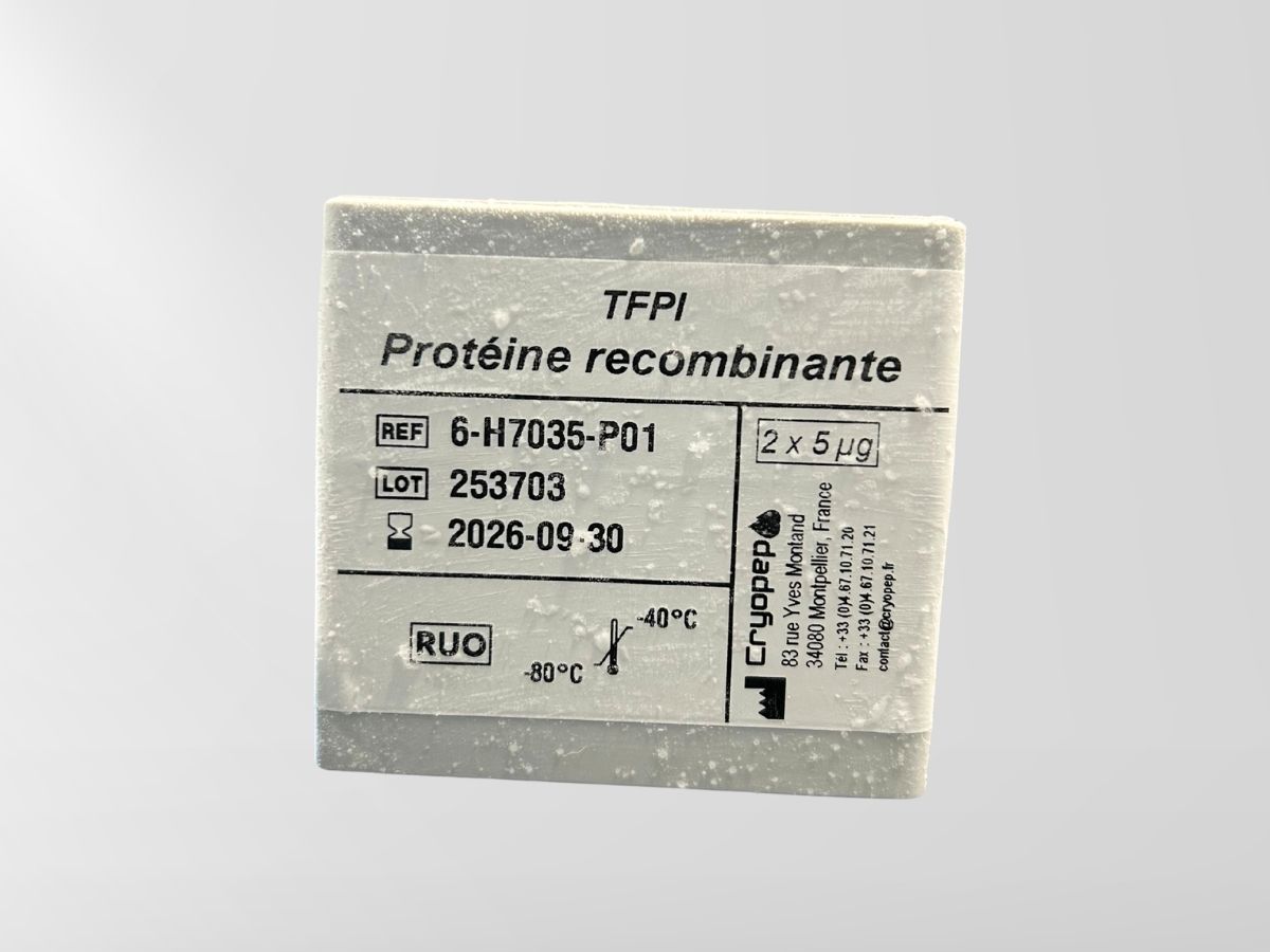 Inhibiteur de la voie du Facteur tissulaire (TFPI) recombinant – en solution
